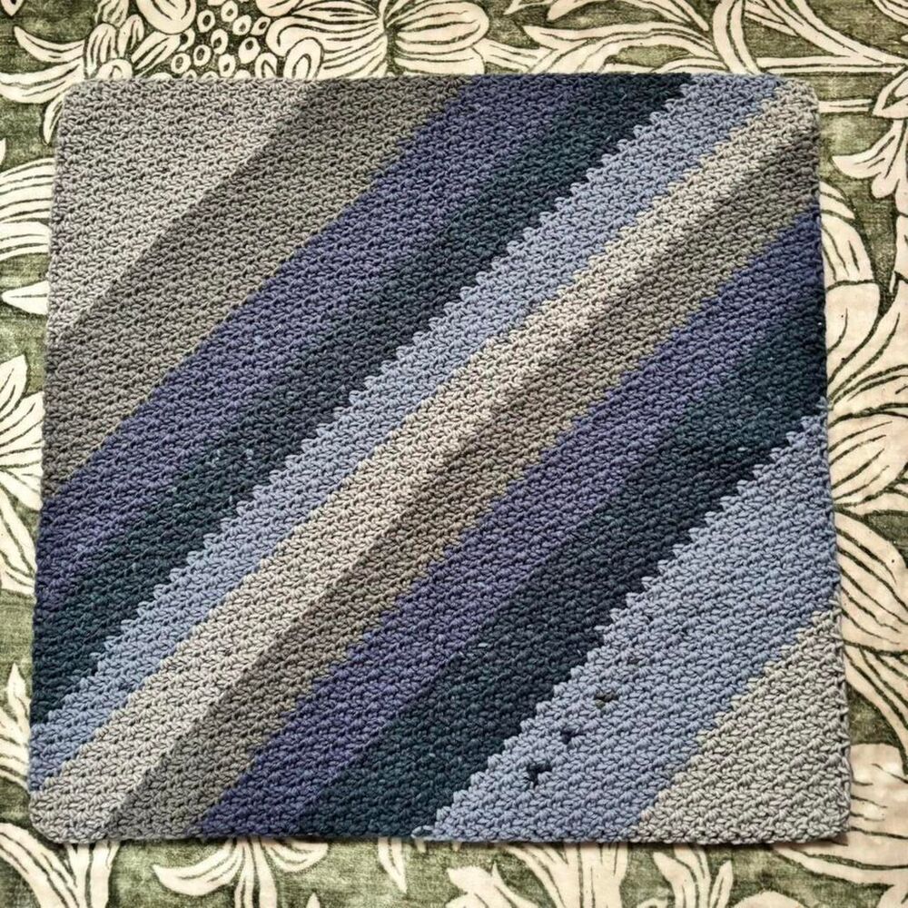 Handmade Crochet Baby Blanket Stroller Car Seat Blanket